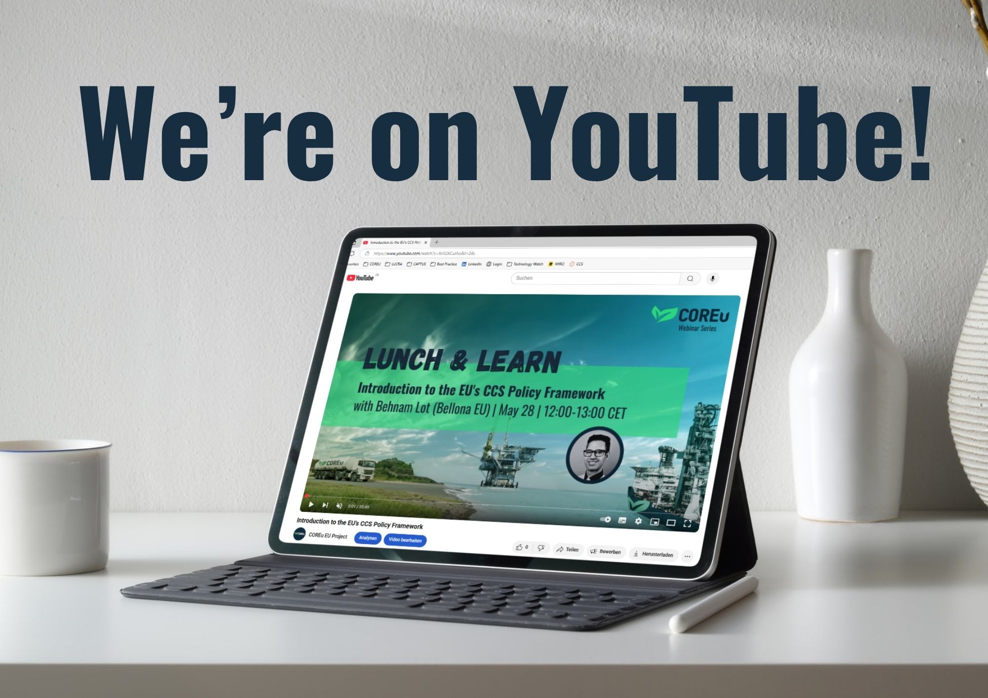 Launch of the COREu YouTube channel