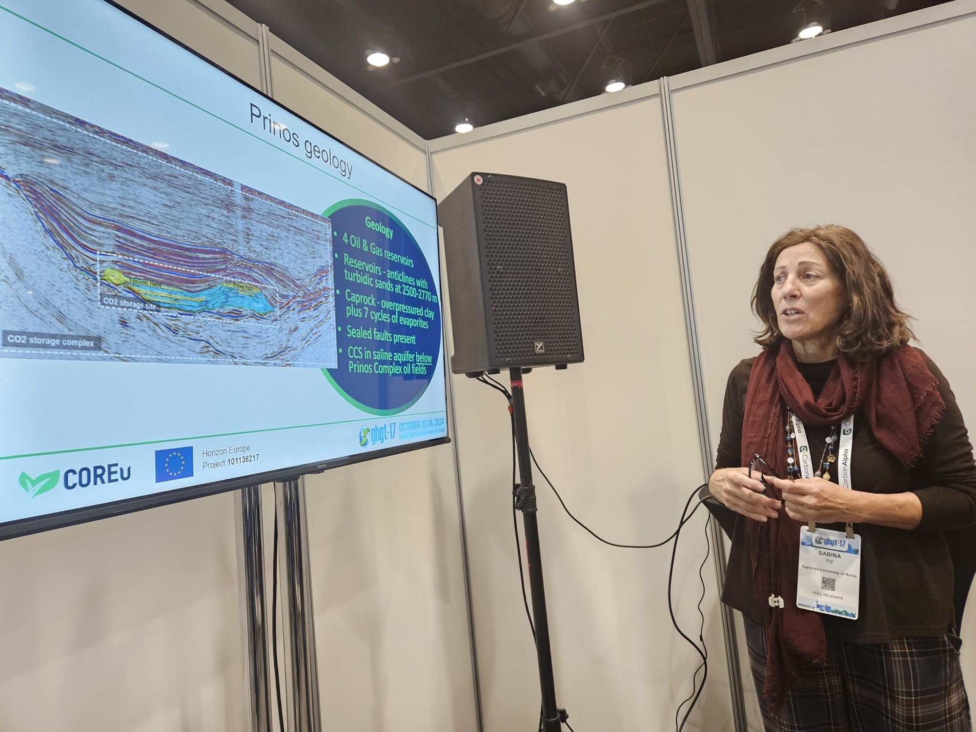 COREu present at GHGT-17